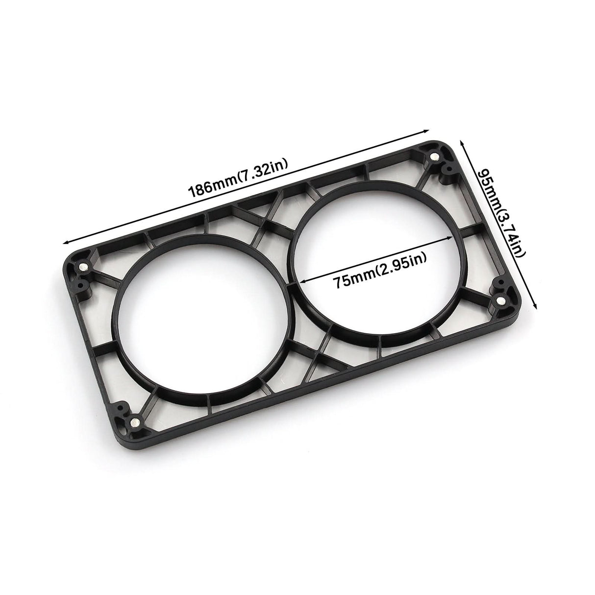 Stainless Steel Center Console Cup Holder Ash Tray Delete for 1989-1997 Mazda MX-5 Miata MK1