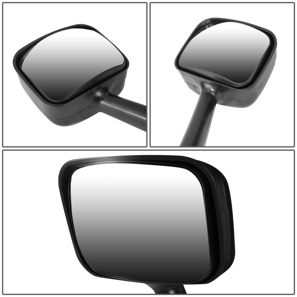 08-17 Freightliner Cascadia Manual Hood Mirror with LED Sequential Lights