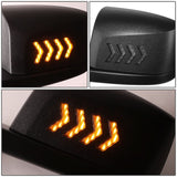 2018-2021 Volvo VNL Hood Mirror with Amber LED Arrow Turn Signal