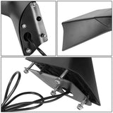 2018-2021 Volvo VNL Hood Mirror with Amber LED Arrow Turn Signal