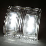 08-15 Ford F-250 F-350 F-450 F-550 Towing Mirror Side Lights Pair Chrome