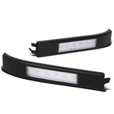 2009-2014 Ford F-150 Towing Mirror Side Lights - Chrome/Amber LED Pair