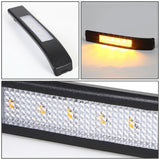 2009-2014 Ford F-150 Towing Mirror Side Lights - Chrome/Amber LED Pair