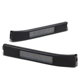2009-2014 Ford F-150 Towing Mirror Side Light Pair Smoke/Amber