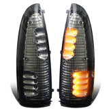 2000-2007 Ford F-250 F-350 Towing Mirror Side Lights - Smoke Amber LED