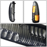 2000-2007 Ford F-250 F-350 Towing Mirror Side Lights - Smoke Amber LED