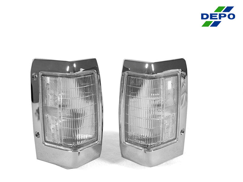 1990-1997 Nissan Pickup Truck Clear Corner Lights