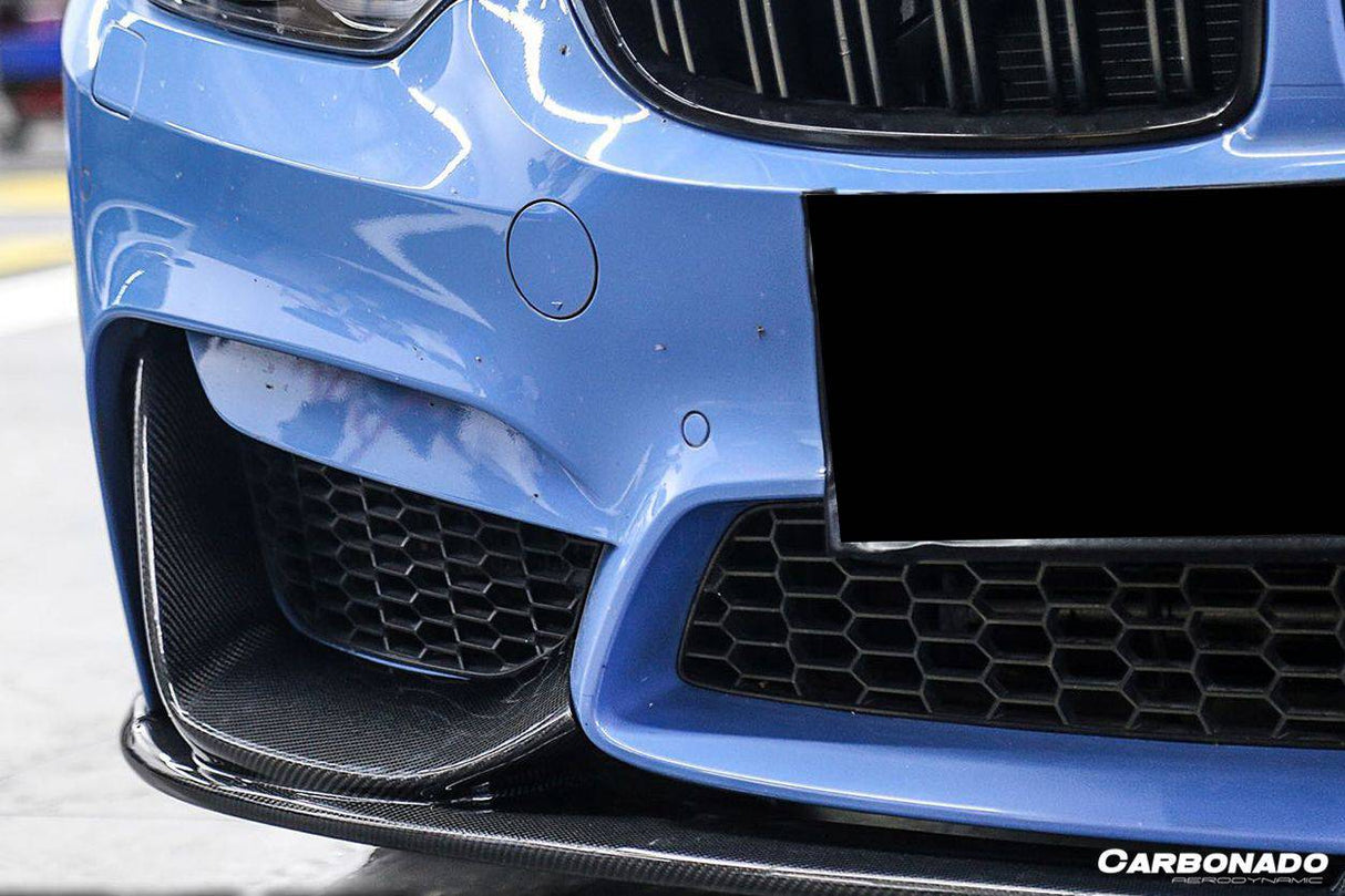 2014-2020 BMW M3 F80 M4 F82 MP Style Carbon Fiber Front Lip