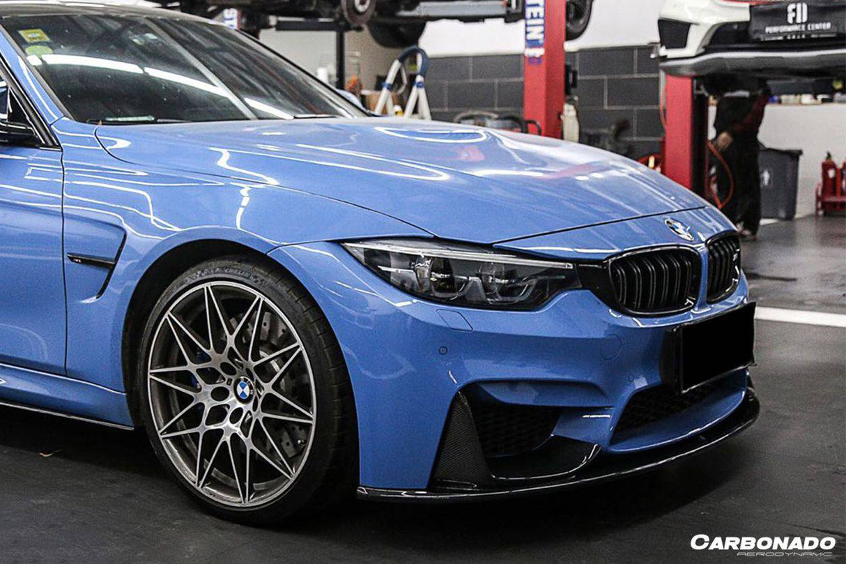 2014-2020 BMW M3 F80 M4 F82 MP Style Carbon Fiber Front Lip