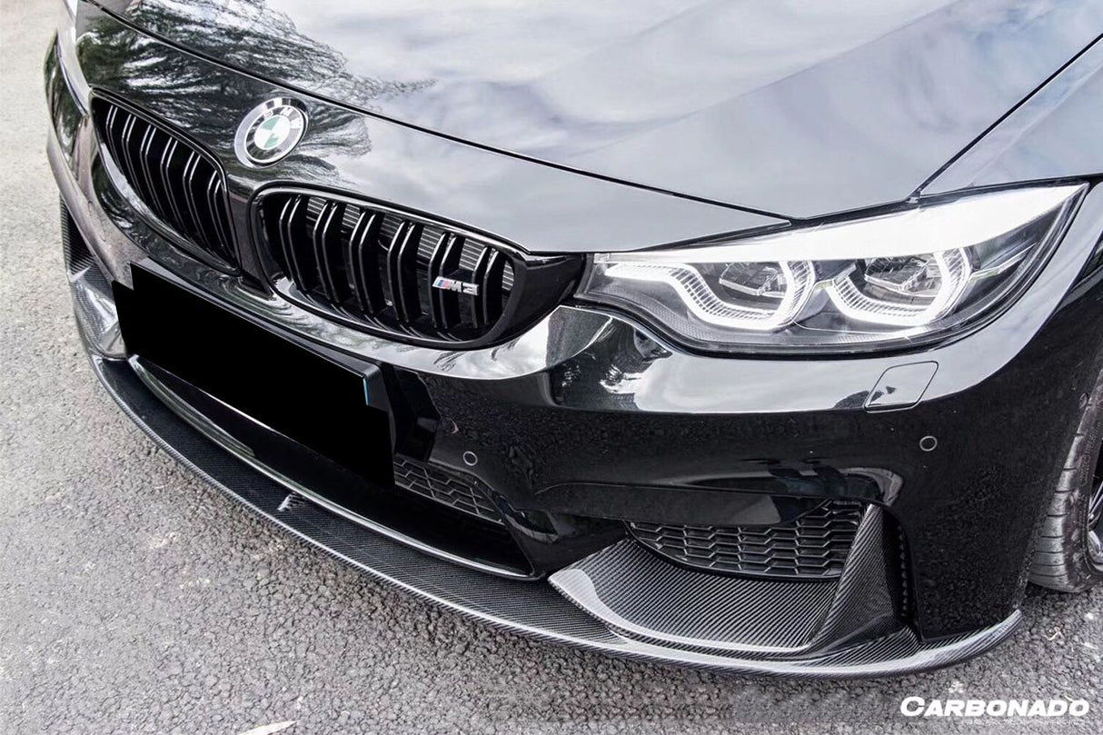 2014-2020 BMW M3 F80 M4 F82 MP Style Carbon Fiber Front Lip