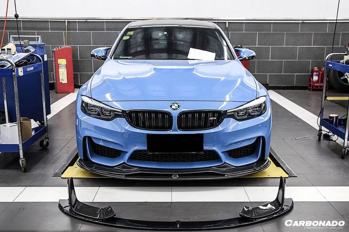 2014-2020 BMW M3 F80 M4 F82 MP Style Carbon Fiber Front Lip