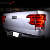 2007-2013 Toyota Tundra Sequential Red Lens Clear Housing Tail Lights