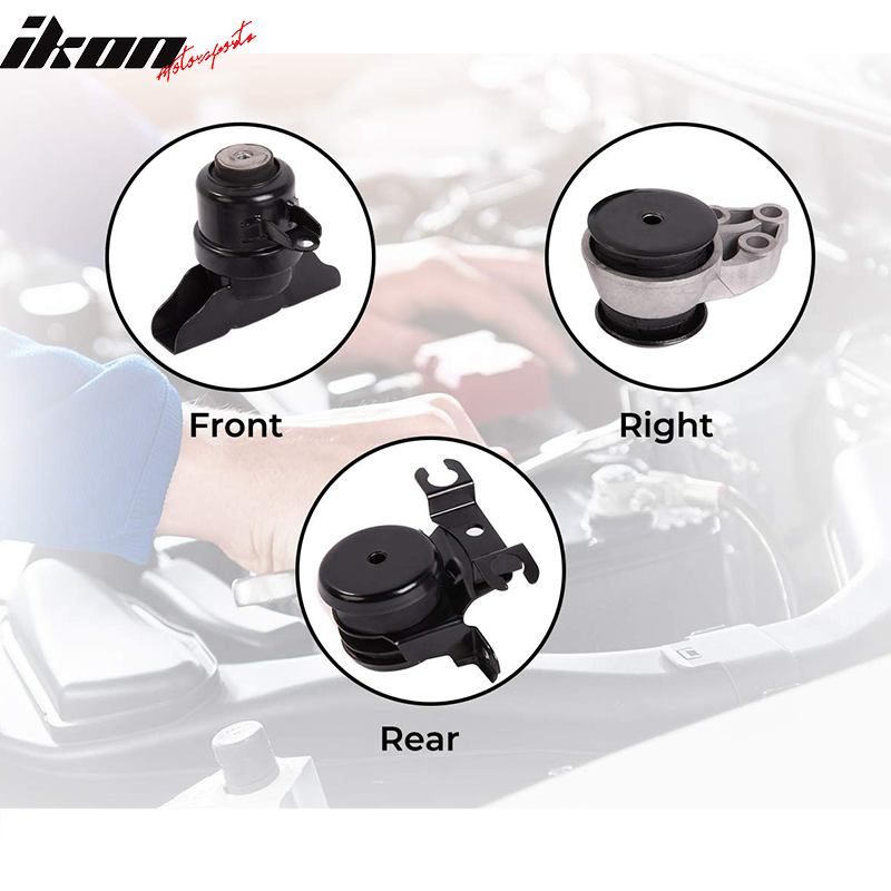 2001-2004 Ford Escape 2.0L 3.0L Engine Motor Kit 3PC