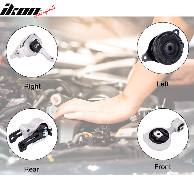2007-2012 Nissan Altima 2.5L Engine Motor Transmission Mount Kit