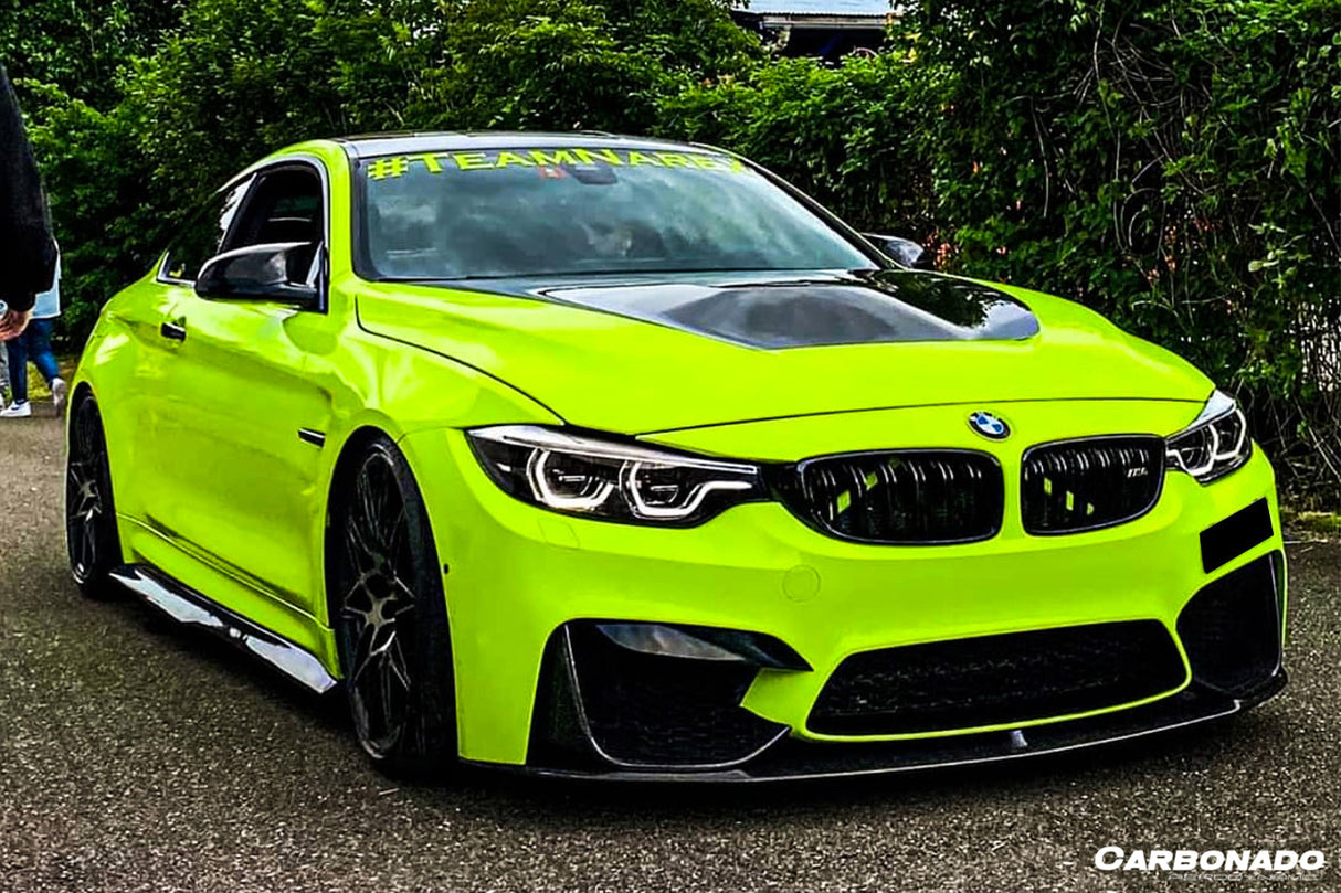 2014-2020 BMW M3 F80 M4 F82 MP Style Carbon Fiber Front Lip