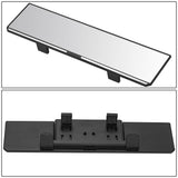 Universal Flat Panoramic Wide Angle Rear View Mirror 11.8"