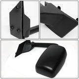 03-18 Chevy Express GMC Savana Manual Side Mirror Right Black