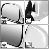 88-02 Chevrolet C/K Series Manual Power Side Mirror Left Black