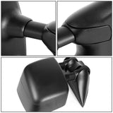 04-13 Nissan Titan Manual Side Mirror - Left Black