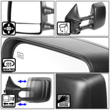 04-13 Nissan Titan Powered Heated Side Mirror - Left Black