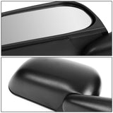 2004-2009 Dodge Durango Manual Side Mirror - Left Black