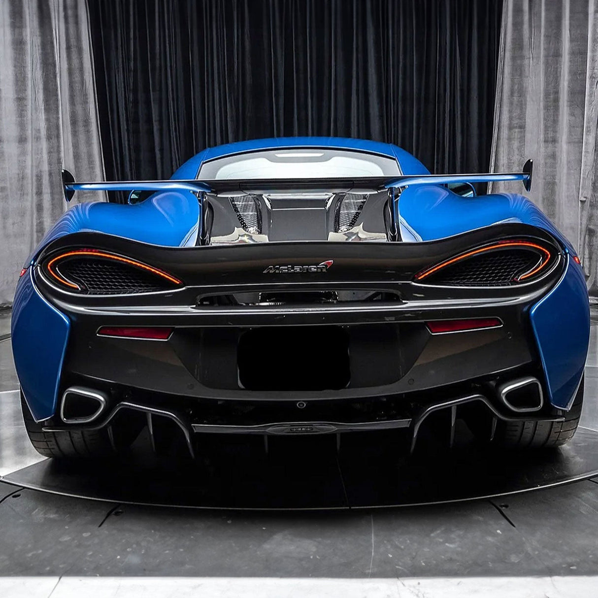 MSO Style Dry Carbon Fiber Wing Spoiler for McLaren 540C 570S 570GT