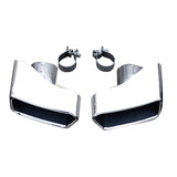 2011-2016 BMW 5 F10 F11 F18 Chrome Exhaust Muffler Tip Stainless Steel