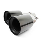 2017-2020 BMW 5 Series G30 M5 Style Stainless Steel Quad Exhaust Black