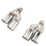 2021-2023 BMW 5Series G30 M5 Style Stainless Steel Quad Exhaust Silver