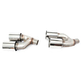2021-2023 BMW 5Series G30 M5 Style Stainless Steel Quad Exhaust Silver