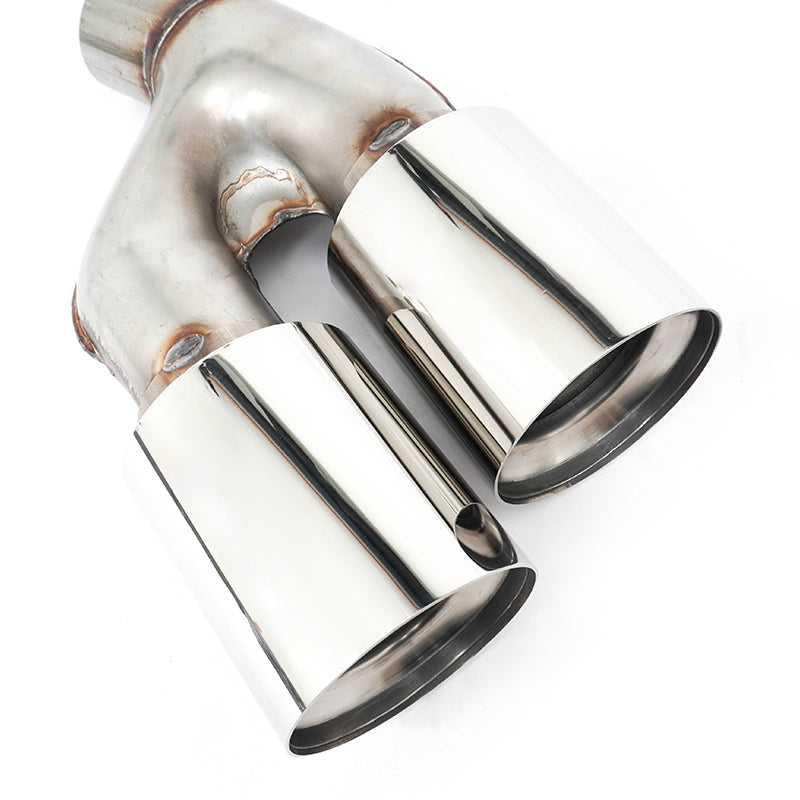 2021-2023 BMW 5Series G30 M5 Style Stainless Steel Quad Exhaust Silver