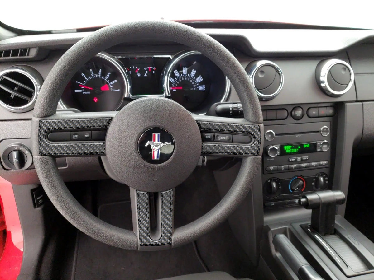 Steering Wheel Accents Fits 2005-2009 Ford Mustang