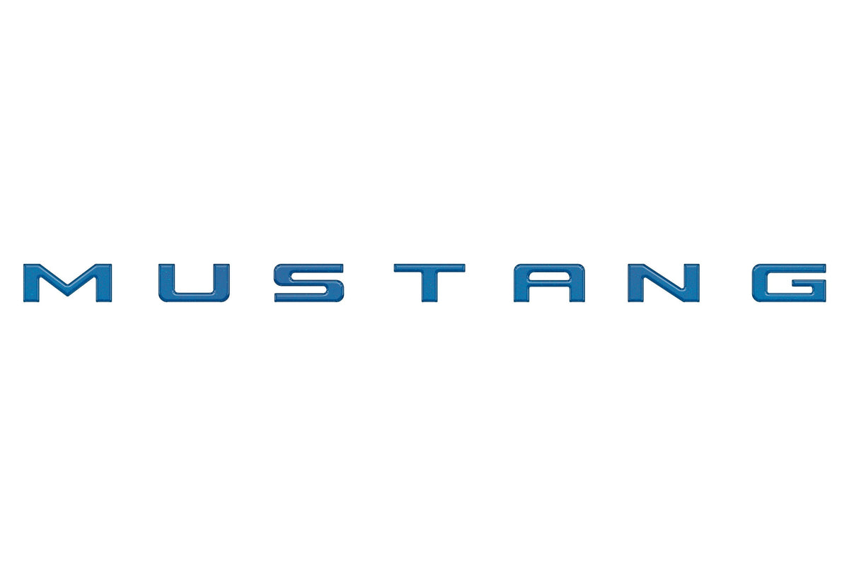 Engine Bay Letter Inserts Fits 2024-2027 Ford Mustang