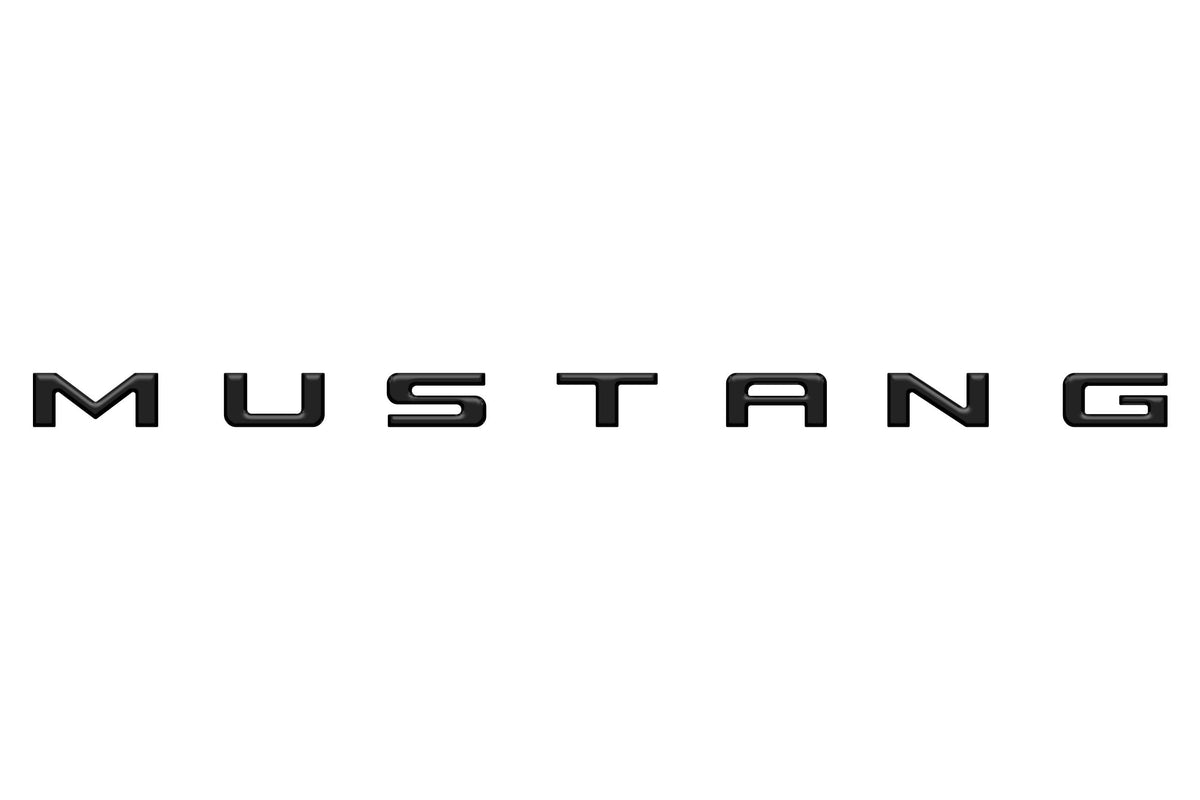 Engine Bay Letter Inserts Fits 2024-2027 Ford Mustang