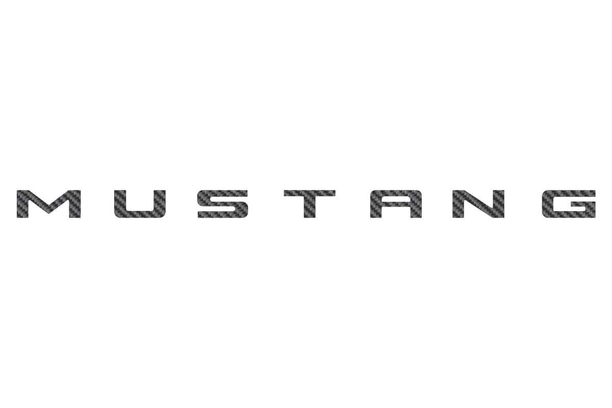 Engine Bay Letter Inserts Fits 2024-2027 Ford Mustang