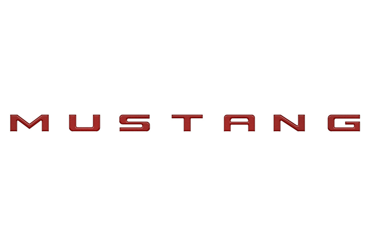 Engine Bay Letter Inserts Fits 2024-2027 Ford Mustang