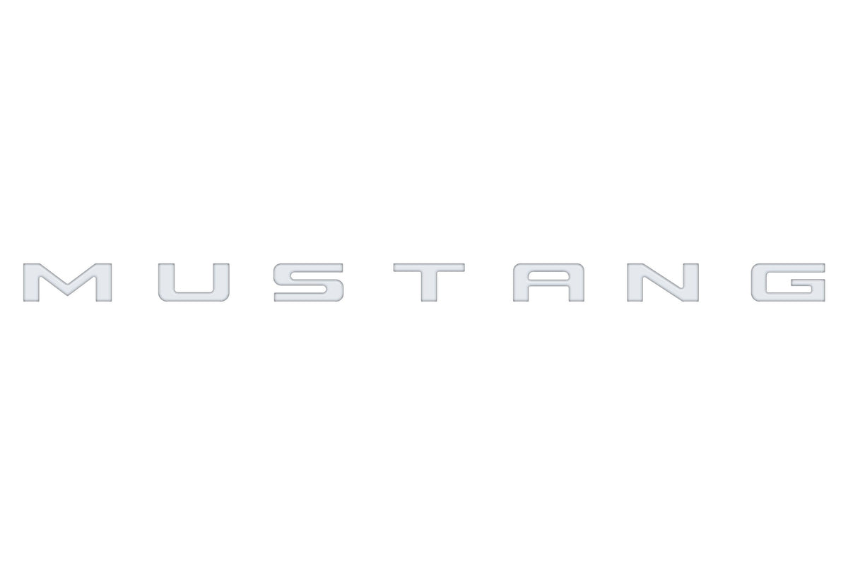 Engine Bay Letter Inserts Fits 2024-2027 Ford Mustang