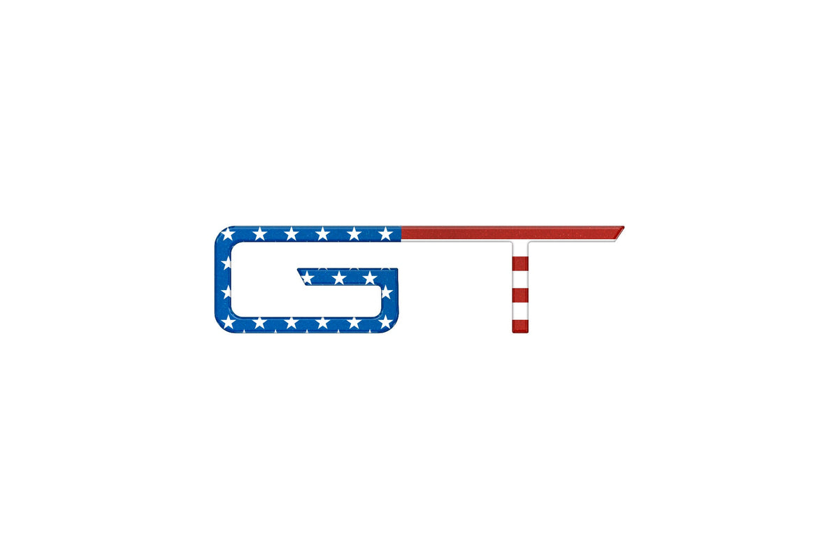 Rear GT Emblem Inserts Fits 2024-2027 Ford Mustang