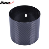 Universal Fitment 4Inch N1 Style Rear Muffler Exhaust Tip Carbon Fiber