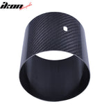 Universal Fitment 4Inch N1 Style Rear Muffler Exhaust Tip Carbon Fiber