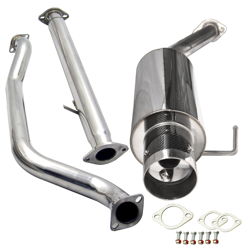 02-05 Nissan Sentra SE-R Spec-V Catback Exhaust System w/ CF Tip
