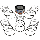 82mm performance piston rings for 5 cylinder engines - 1,5 / 1,5 / 2,0mm thickness - Set