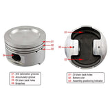 Forged piston set 83mm 1.8L 20V VW/AUDI + Head Stud Set