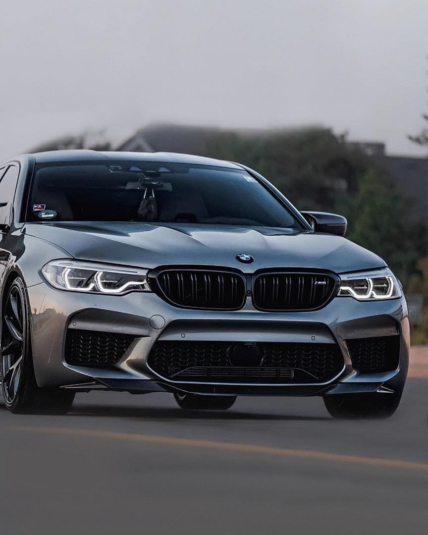 BMW 5 Series F90 M5 Sedan R Style Carbon Fiber Front Lip (2018 - 2020) - K2 Industries