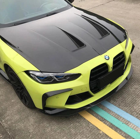 BMW 3 Series G80/G81 M3 & 4 Series G82/G83 M4 Carbon Fiber Front Hood (2019+) - K2 Industries