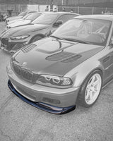 BMW 3 Series E46 M3 AC Style Carbon Fiber Front Lip (2001 - 2006) - K2 Industries