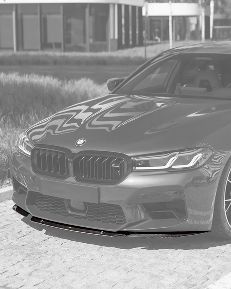 BMW 5 Series F90 M5 LCI ST Style Carbon Fiber Front Lip (2020+) - K2 Industries
