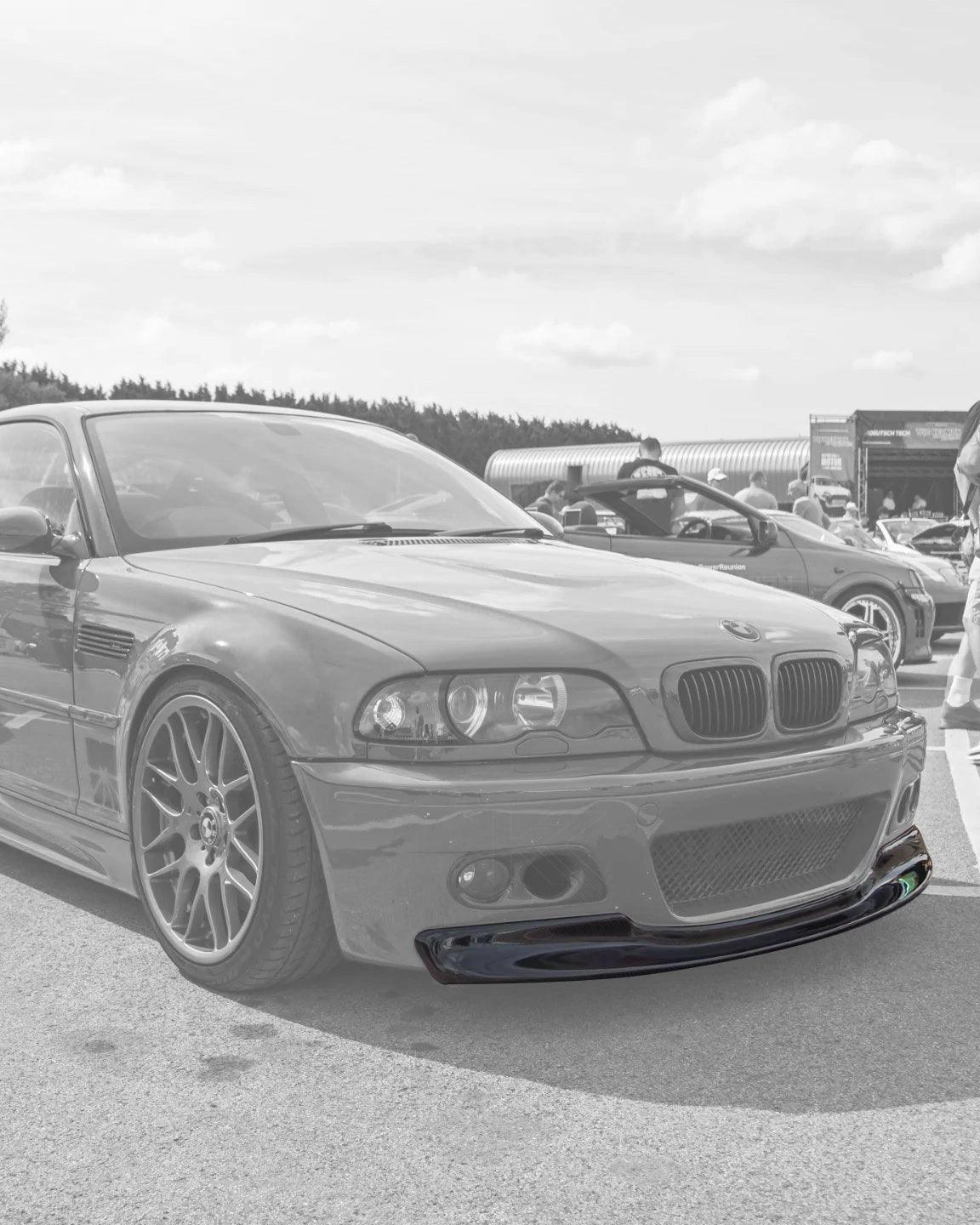 BMW 3 Series E46 M3 CSL Style Carbon Fiber Front Lip (2001 - 2006) - K2 Industries