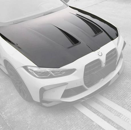 BMW 3 Series G80/G81 M3 & 4 Series G82/G83 M4 Carbon Fiber Front Hood (2019+) - K2 Industries