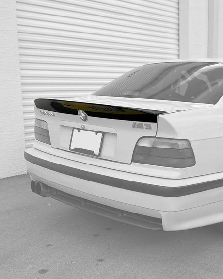 BMW 3 Series E36 CSL Style Tail Trunk Spoiler (1990 - 2000) V2 - K2 Industries